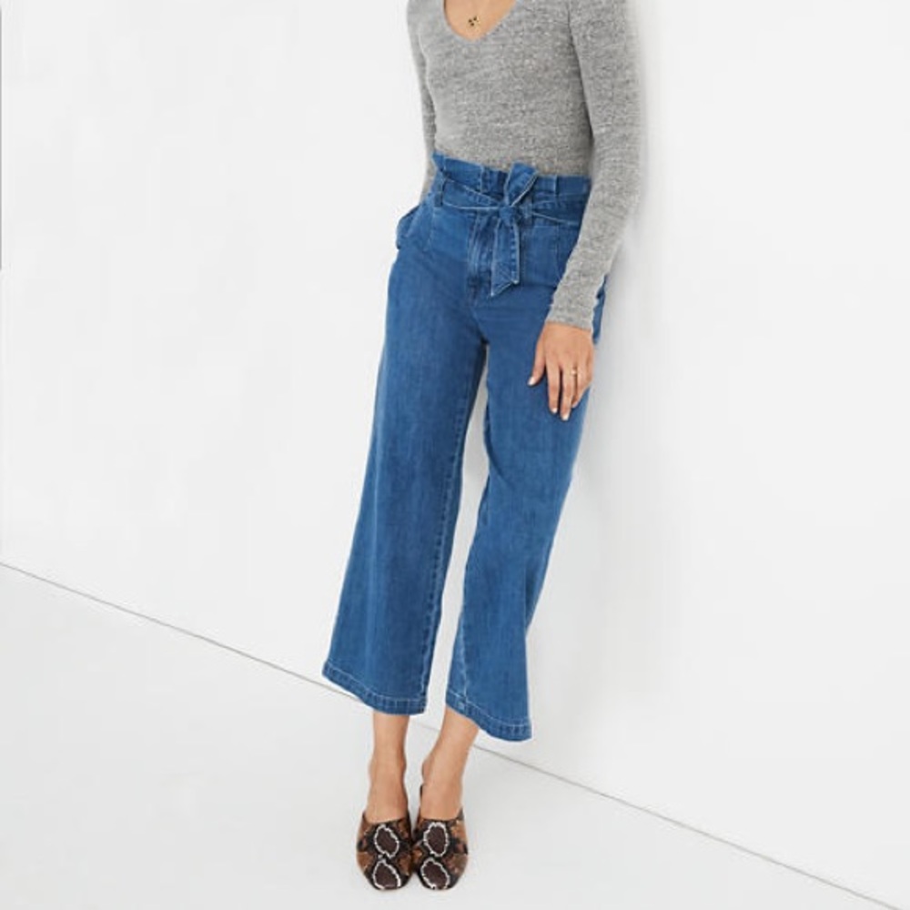 Madewell Paperbag Jeans in Flannigan Wash - Picture 8 of 8